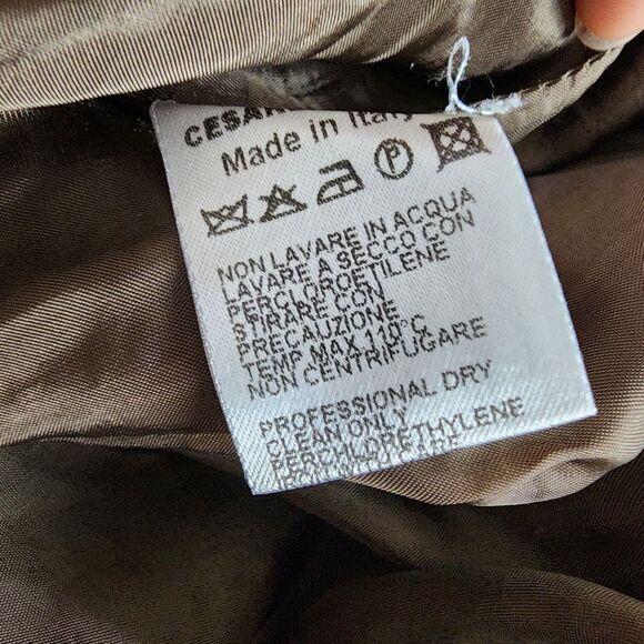 Cesare Fabbri Wool Pencil Skirt Size 2 EUC - Picture 6 of 6